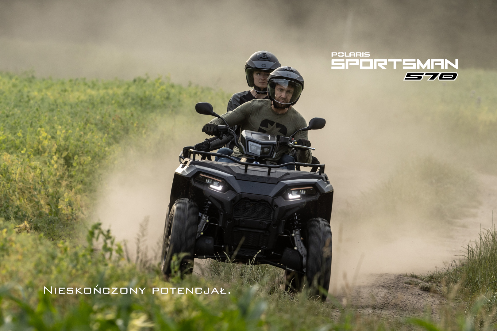 Polaris Sportsman 570 - wszechstronny quad do pracy i rekreacji.