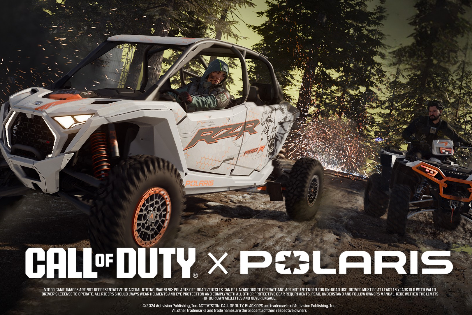 Polaris rozszerza ofertę pojazdów w Call of Duty®: Warzone Season 01 o RZR Pro R 4 i Sportsman XP 1000