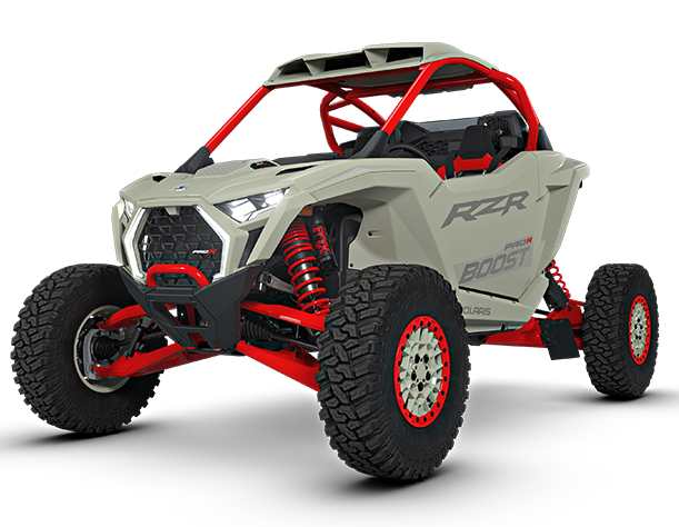 RZR PRO R BOOST ULTIMATE - kolor Crater Gray
