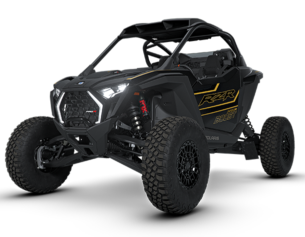 RZR PRO R BOOST ULTRA - kolor Matte Black Crystal