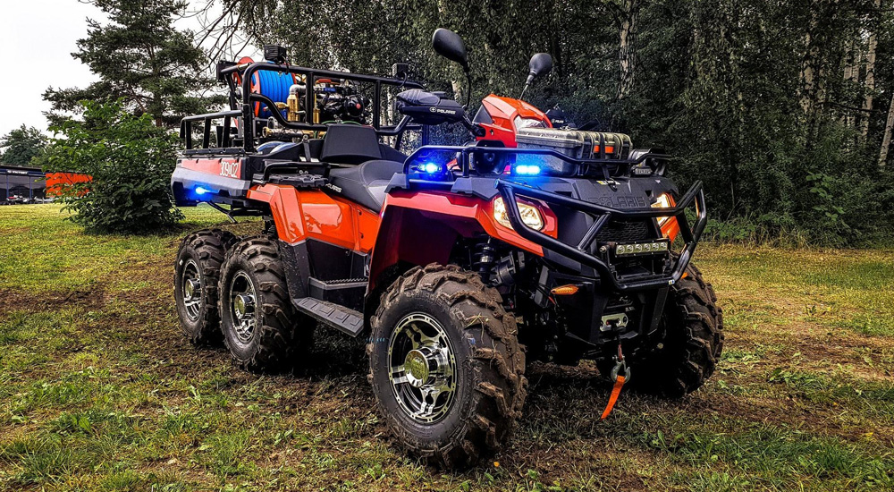 Sposoby użytkowania pojazdów Ranger w administracji: Straż leśna, OSP, SP, Policja, Tauron